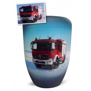 Biodegradable Cremation Ashes Funeral Urn / Casket – SPECIAL REQUEST (Fire Brigade)